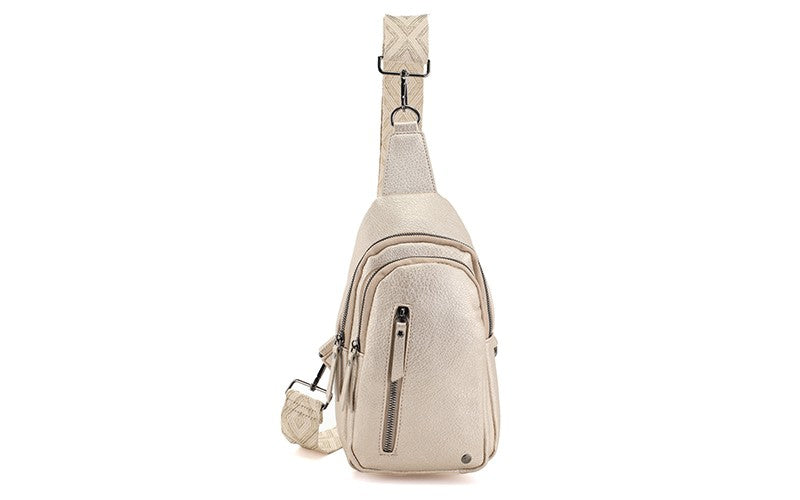 CHAMPAGNE CROSSBODYTAS MATTIE