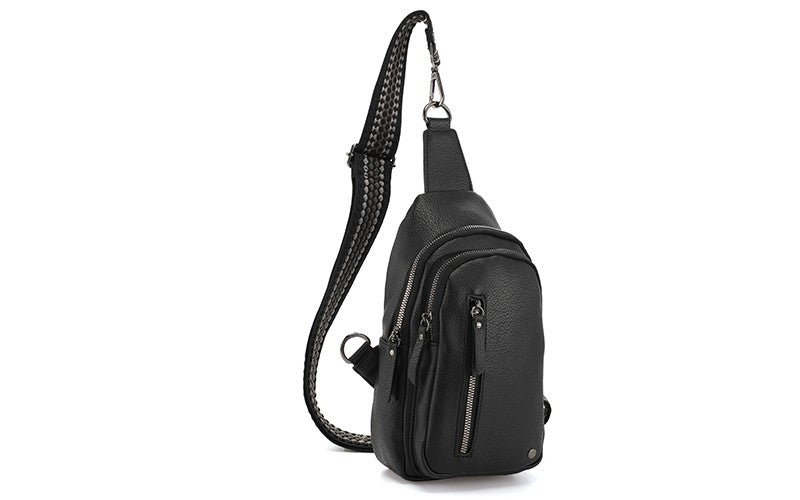 BLACK CROSSBODYTAS MATTIE