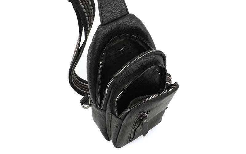 BLACK CROSSBODYTAS MATTIE