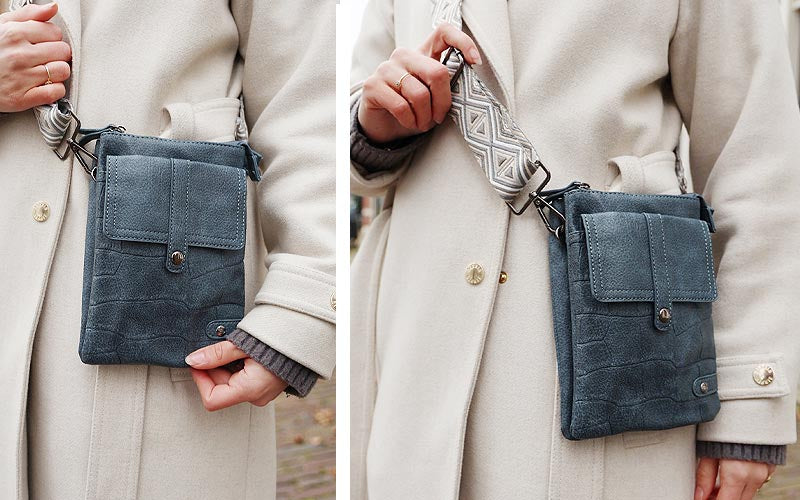 JEANS TELEFOON- EN SCHOUDERTASJE TYLER