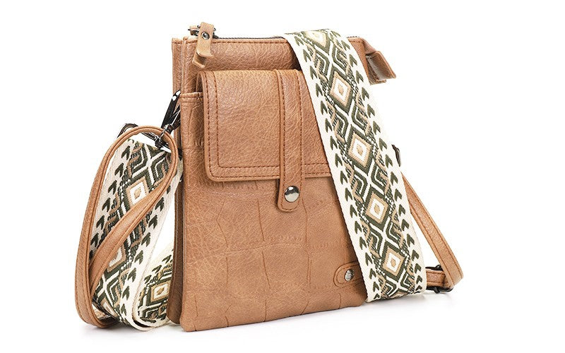 CAMEL TELEFOON- EN SCHOUDERTASJE TYLER