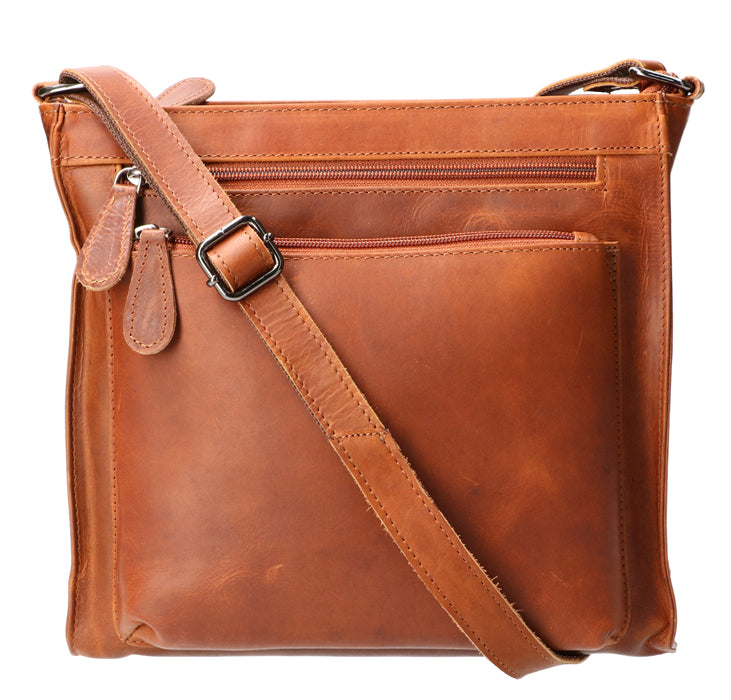 Square bag Hunter large natural