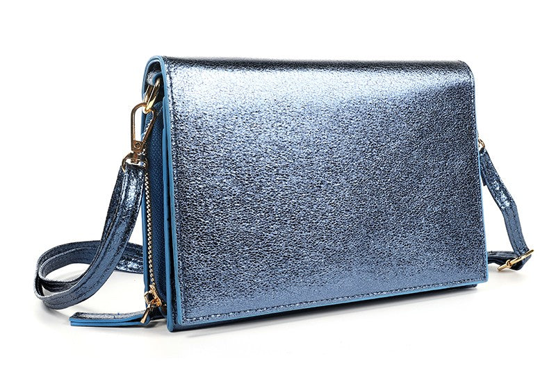Blauw Barcelona portemonnee / telefoontasje