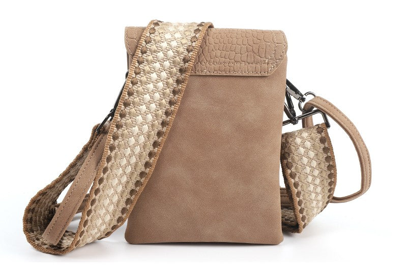 Camel new telefoon- en schoudertasje New Egmond