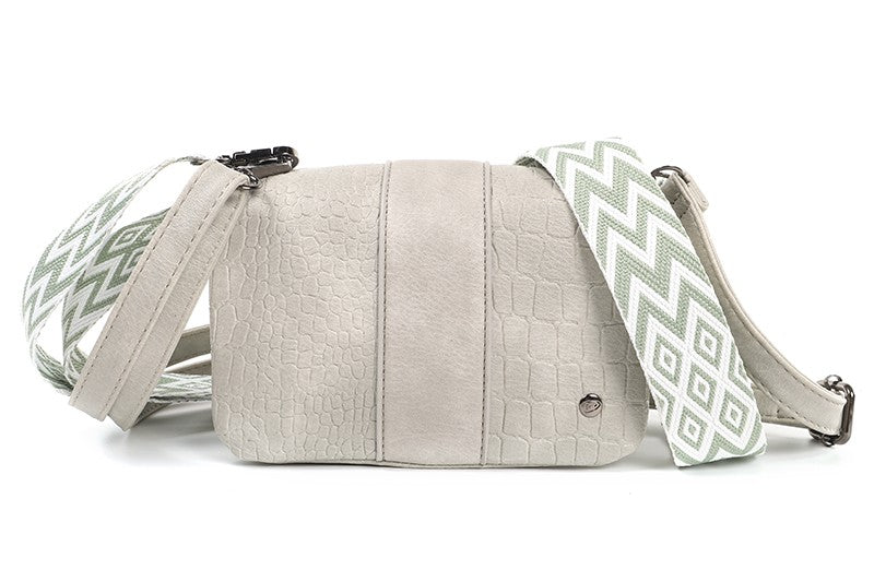Light grey Melfi tas