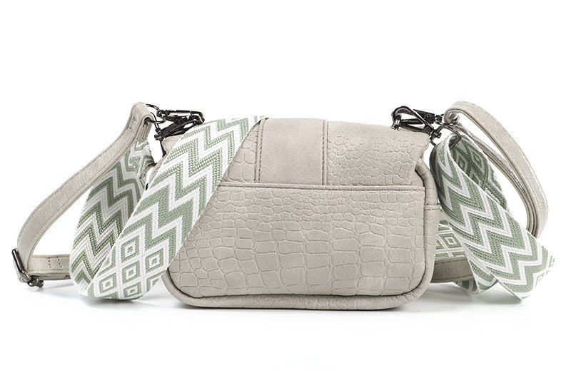 Light grey Melfi tas