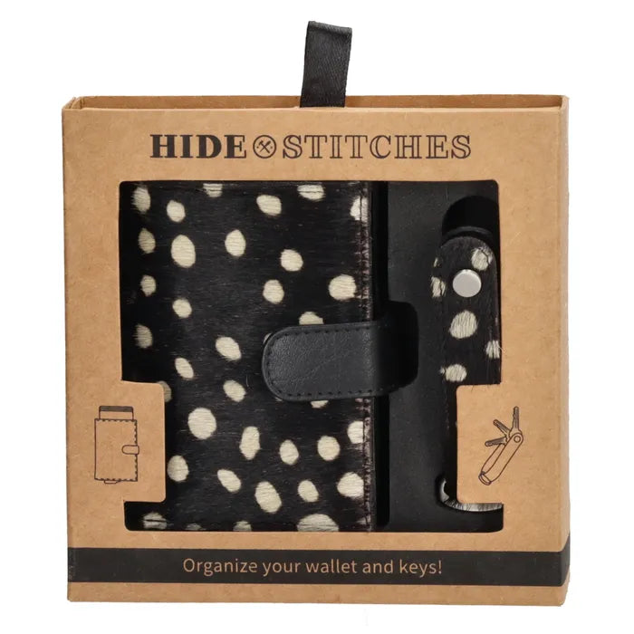 Hide & stitches wallowa safety wallet