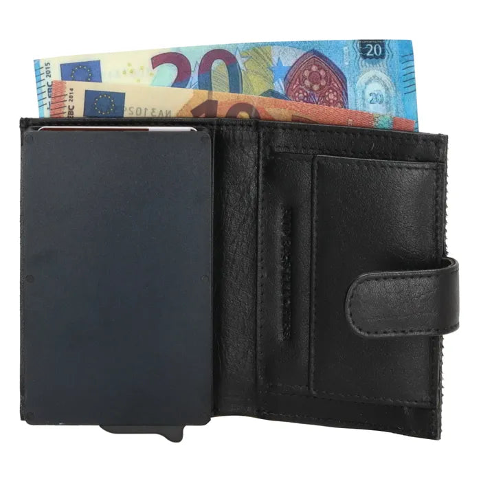 Hide & stitches wallowa safety wallet