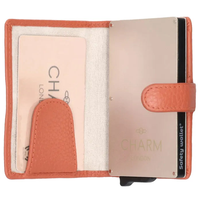 Charm london union square creditcard etui Oranje